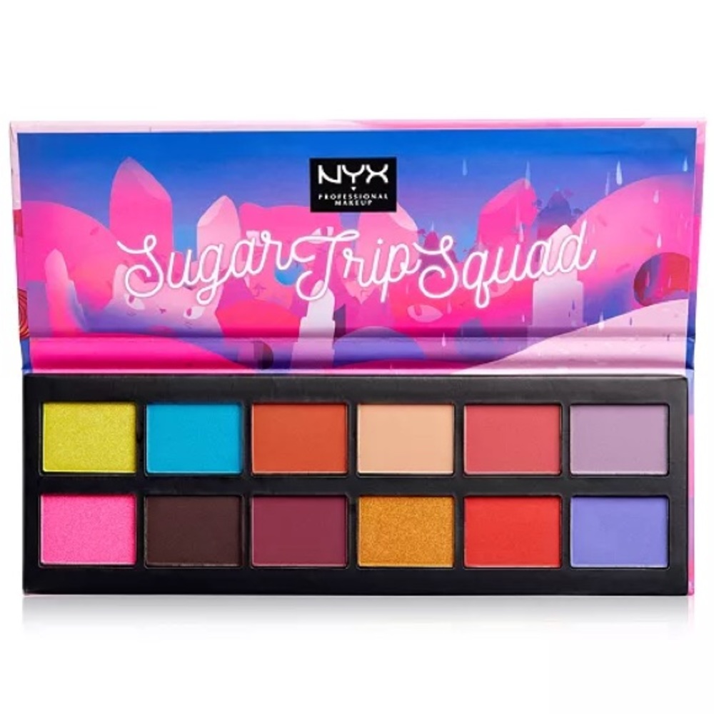 🆕🍭 ‘Sugar Trip Squad’ Eyeshadow Palette - NYX - Limited Edition Holiday - RARE
